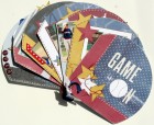 Various Chipboard Scraptique Chipboard Baseball Diamond Album