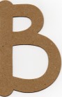 Brown Chipboard The Chipboard Store Letter B