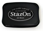 Black Ink StazOn Jet Black Ink Pad