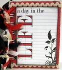 Various Wood Scraptique A Day In The Life Mini Album Kit