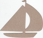 Brown Chipboard The Chipboard Store Sailboat