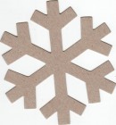 Brown Chipboard The Chipboard Store Snowflake
