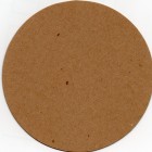 Brown Chipboard The Chipboard Store 4 inch Circle